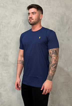 Camiseta Masculina Polo RL - Azul